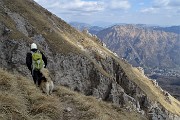 96 Ripida discesa senza tregua su sentiero per...capre